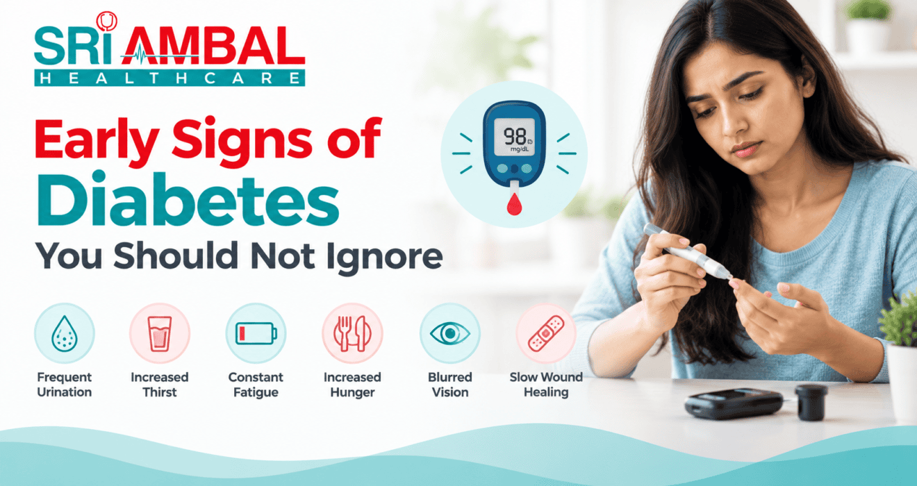 Early signs of diabetes and common symptoms to watch for